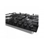 Gorenje | GTW641EB | Hob | Gas on glass | Number of burners/cooking zones 4 | Rotary knobs | Black - 6